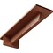 Ekena Millwork Heaton Hidden Support Steel Bracket w/ 8" Support Depth, Hammered Copper 3"W x 12"D x 2"H BKTM03X12X02HEHCO - alternate 1